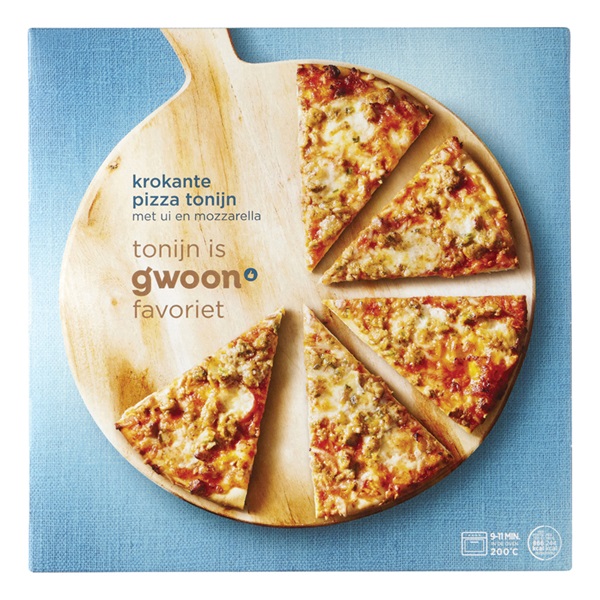 Gwoon pizza tonijn