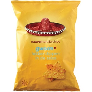 Gwoon tortilla chips chips naturel