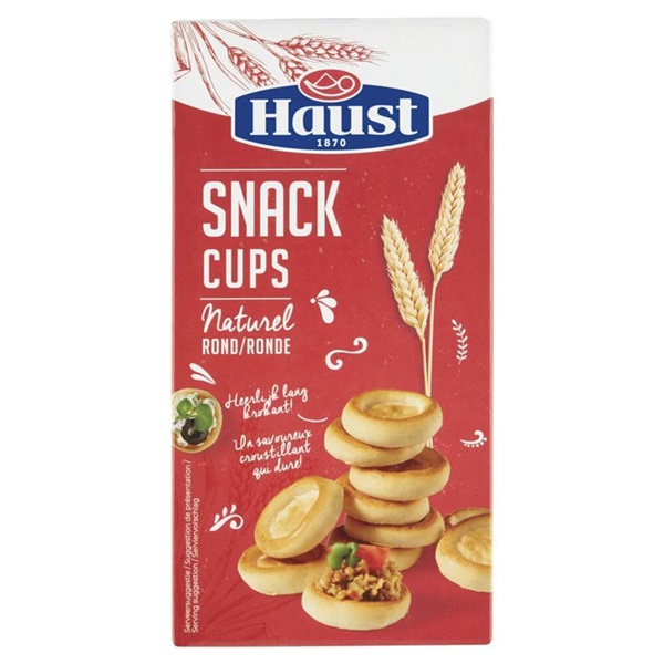 Haust snackcups rond