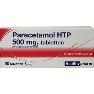 Healthy paracetamol tabletten