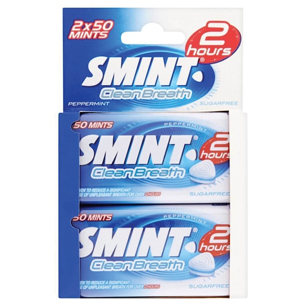 Smint Mondverfrisser Clean Breath Peppermint 2 Pack