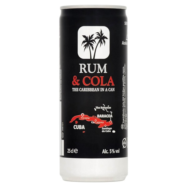 Baracoa Baracoa rum & cola blik