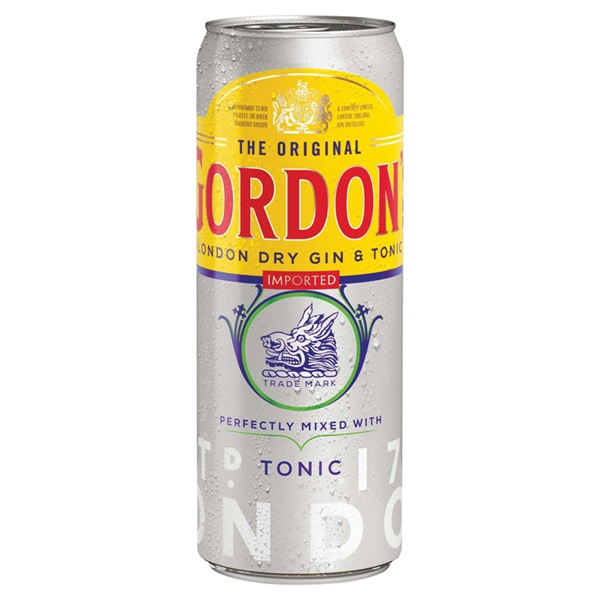 Gordon’s gin & tonic
